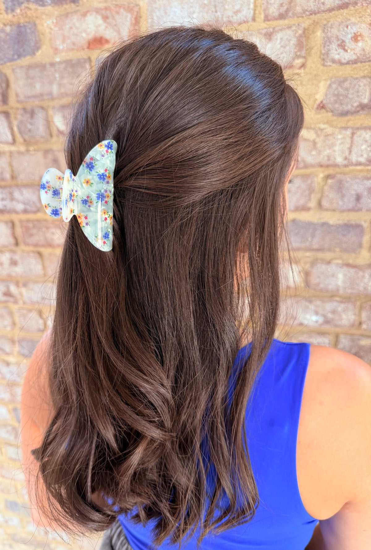 Small Floral Clip