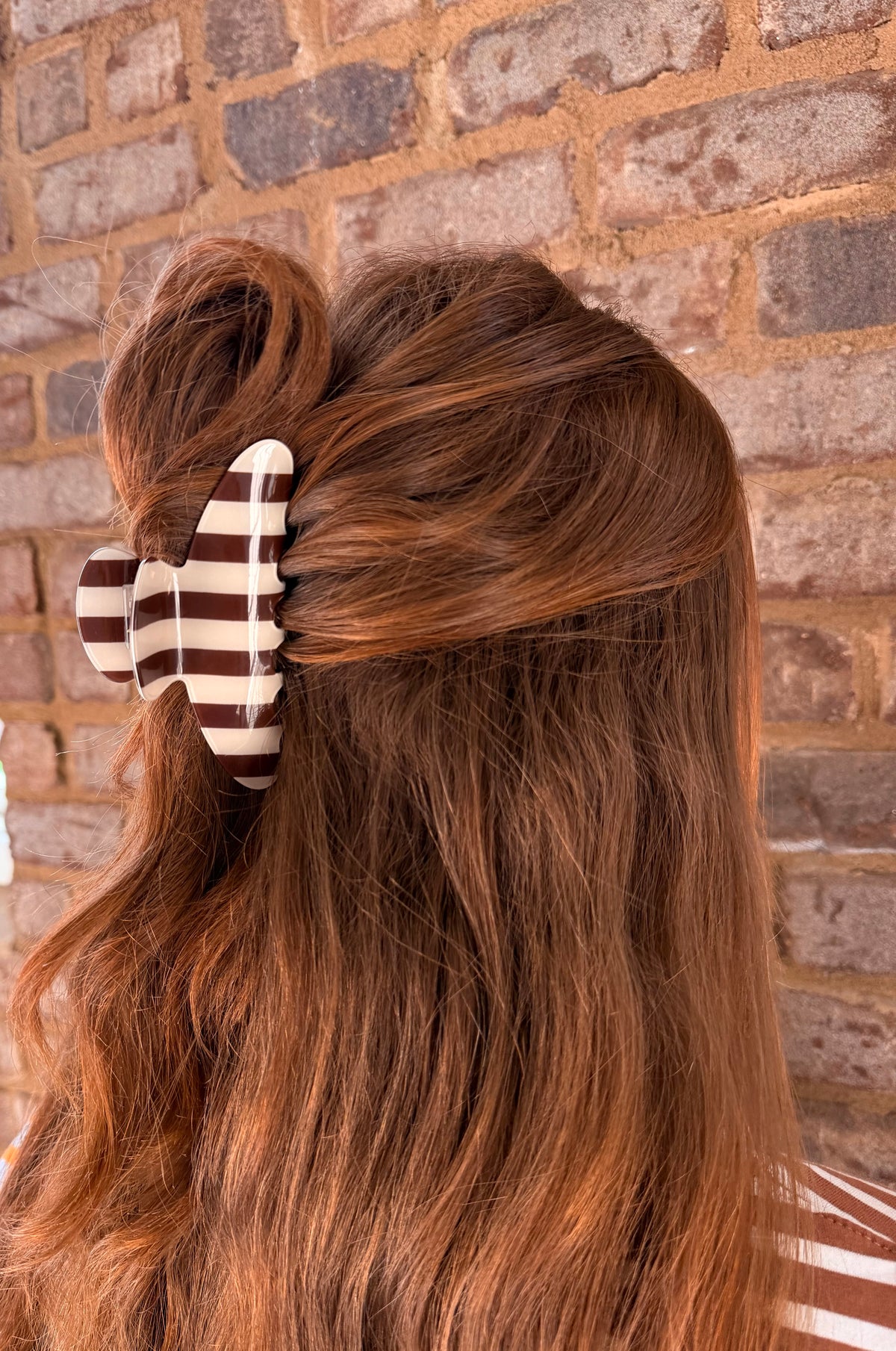 Chocolate Stripe Clip