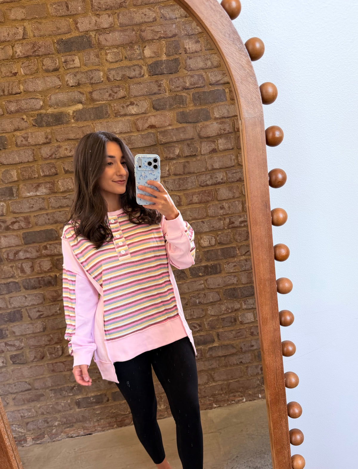 Posy Stripe Longsleeve
