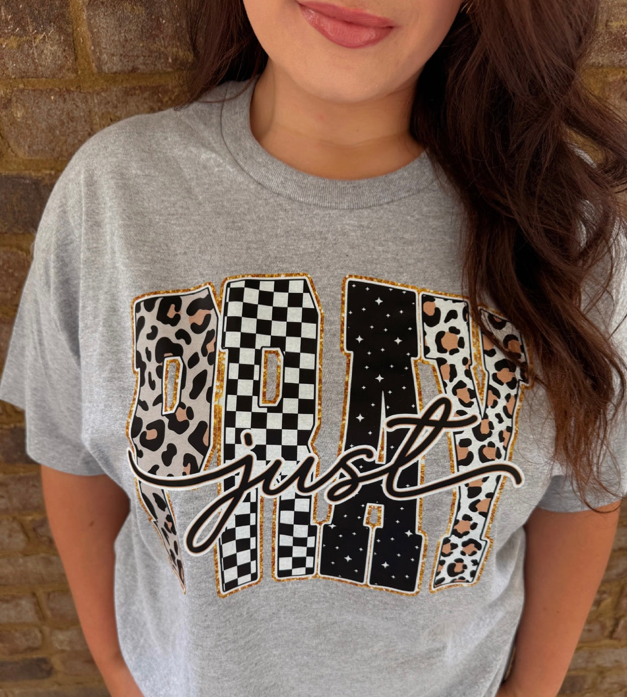 Just Pray Pattern Graphic tee
