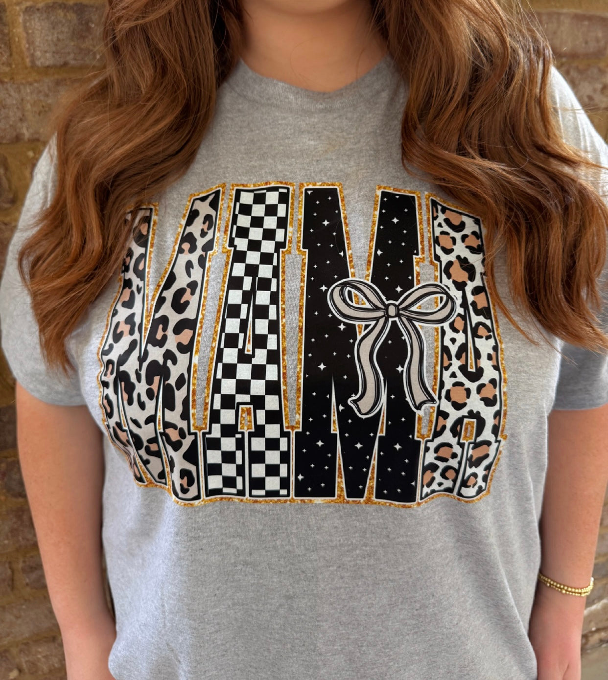 Mama Pattern Graphic tee